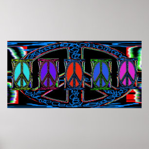 Pôster Janelas de Sinal de Paz de Ângulo