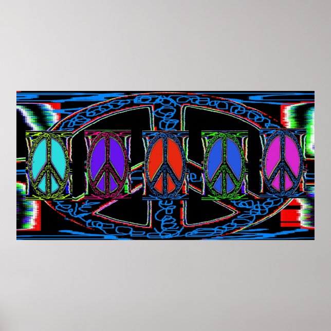 Pôster Janelas de Sinal de Paz de Ângulo (Frente)