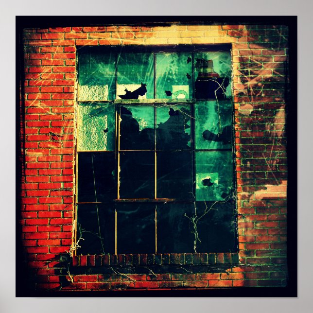 Pôster Janelas quebradas (Frente)