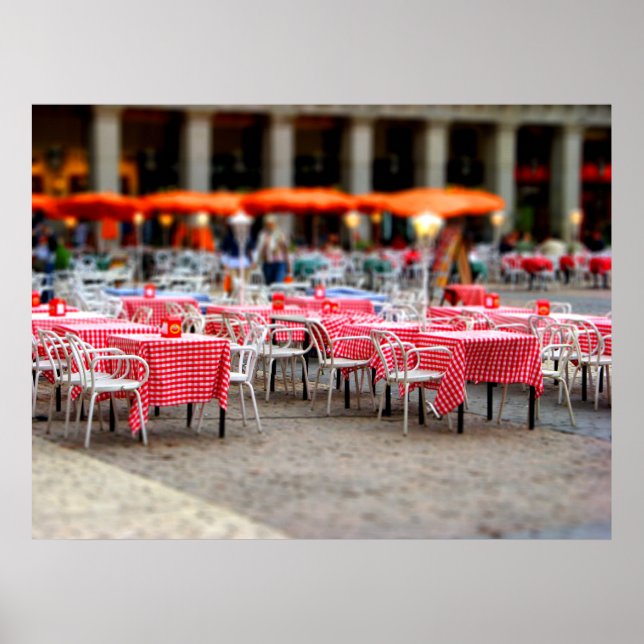 Pôster Jantar a céu aberto (Frente)