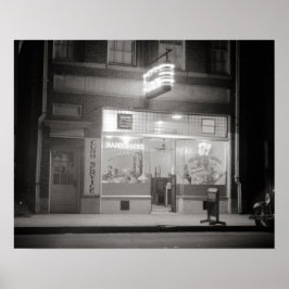 Poster Jantar à Noite, 1940. Foto Vintage