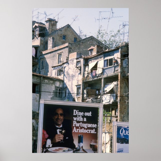 Poster Jantar com uma Aristocrat portuguesa (Frente)