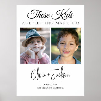 Poster Jantar de Ensaios de Casamento destes Miúdos