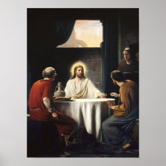 Poster Jantar em Emaús