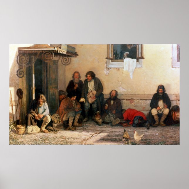 Poster Janto no Zemstvo, 1872 (Frente)