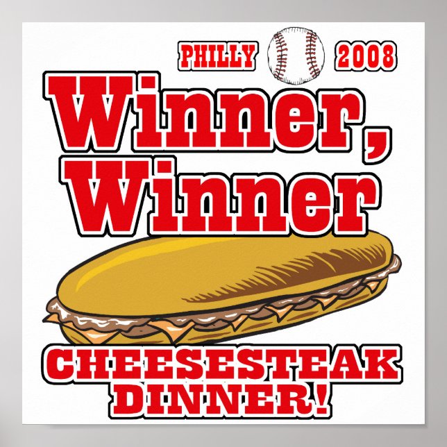 Pôster Janto Philinner Cheesesteak (Frente)
