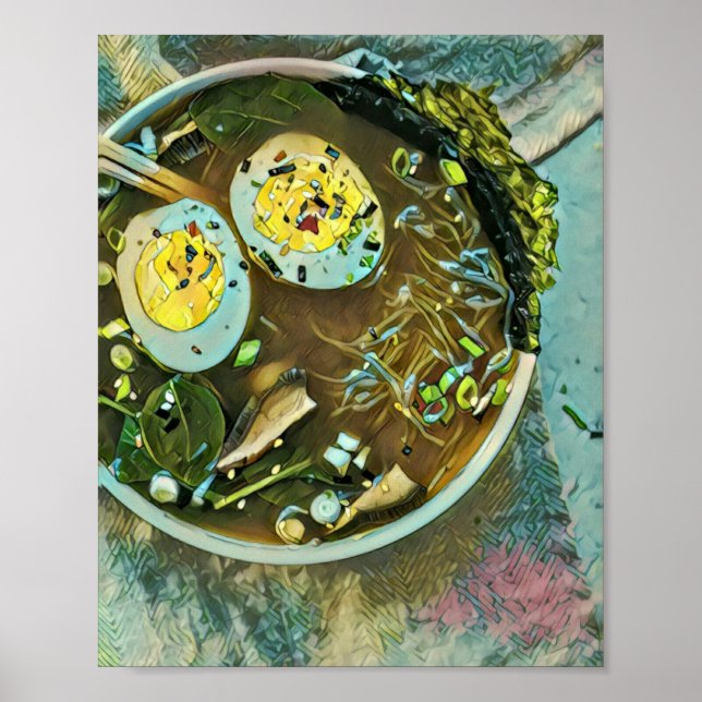 Poster Japanese Food Lovers (Frente)