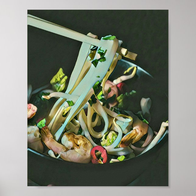 Poster Japanese Food Lovers Gift (Frente)