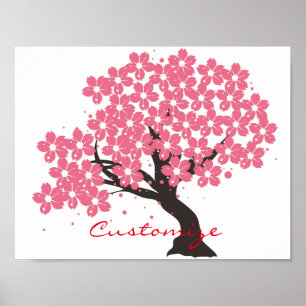 Poster Japanese Sakura Cherry Blossoms Thunder_Cove