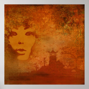 Poster Japanese Sunset