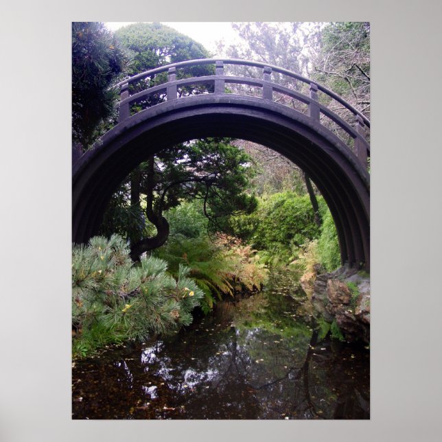 Poster Japanese Tea Garden Print (Frente)