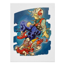 Pôster Japanese　Traditional　Vintage