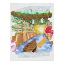 Pôster Japanese　Traditional　Vintage