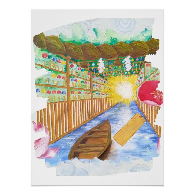 Pôster Japanese　Traditional　Vintage (Frente)