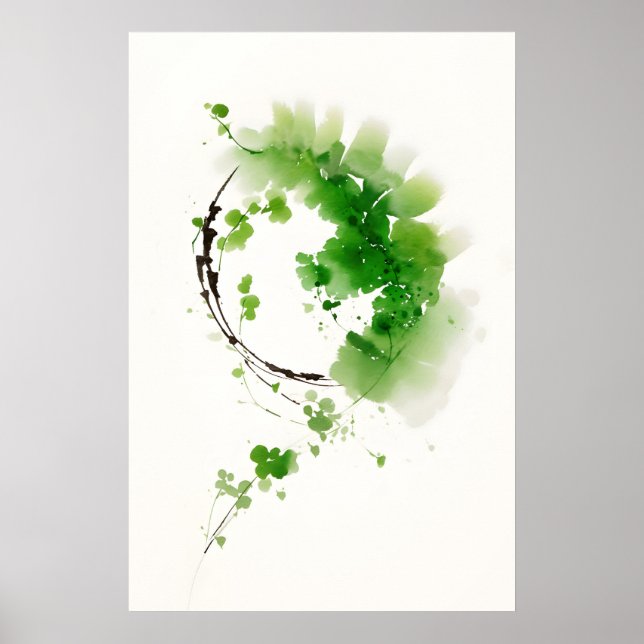 Poster Japanese Zen Garden  (Frente)