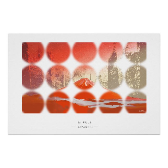 Pôster JAPANGEA -Mt. FUJI- (Frente)