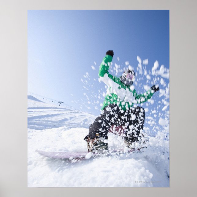 Pôster Japão, Hokkaido, Niseko (Frente)