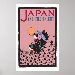 Pôster Japão-Impressão