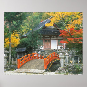 Poster Japão, Nara, Templo Ryuzenji