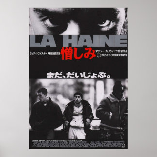 Poster Japonês La Haine
