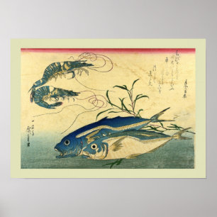 Poster Japonês Woodblock