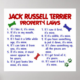 PÔSTER JAQUE RUSSELL TERRIER PL2