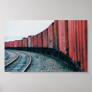 Poster Jardas do trem de Hamden