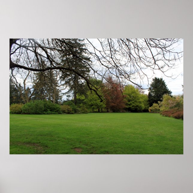 Pôster Jardim Botânico de Vancouver Van Dusen (Frente)