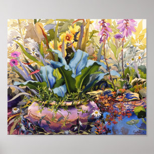 Poster Jardim com plantas 2000