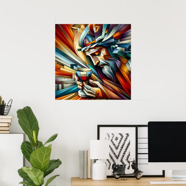 Poster Jardim da Fé (Escritório em casa)