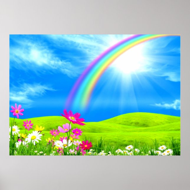 Pôster Jardim da felicidade curando o amor (Frente)