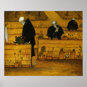 Pôster Jardim da Morte de Hugo Simberg