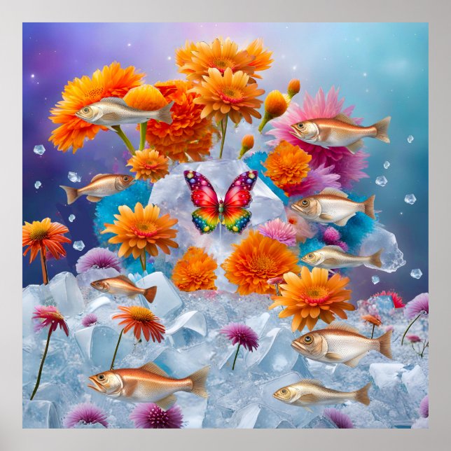 Poster Jardim da Natureza (Frente)