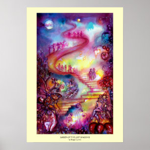 POSTER JARDIM DAS SOMBRAS PERDIDAS/ESCADAS MÍSTICAS