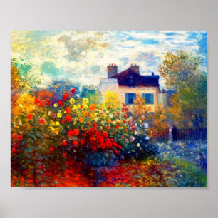 Poster jardim de artistas brilhantes