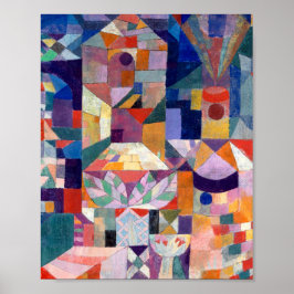 Poster Jardim de Borgonha (Castle Garden) - Paul Klee - 1