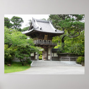 Pôster Jardim de chá japonês em São Francisco