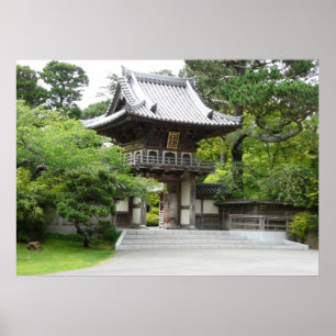 Pôster Jardim de Chá Japonês em São Francisco
