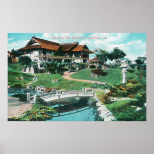 Poster Jardim de chá japonês ViewCoronado, CA