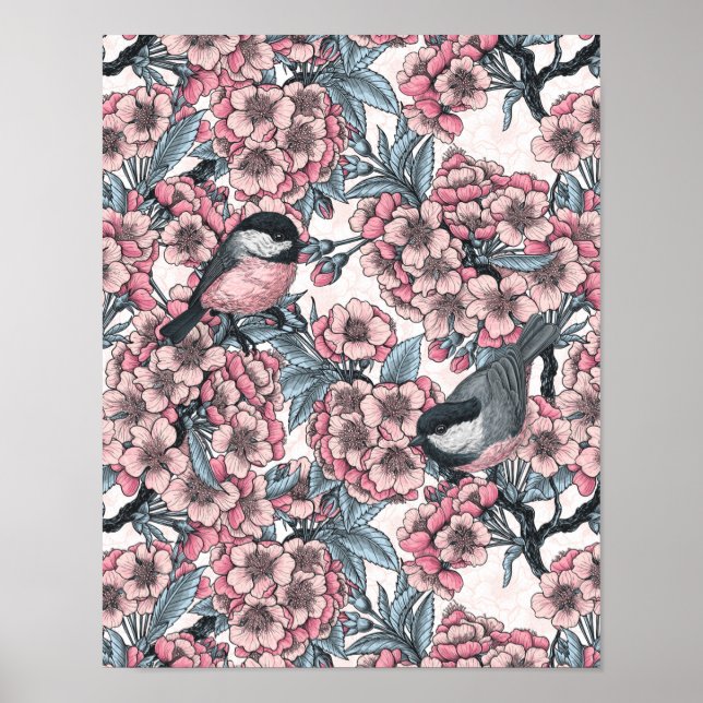 Poster Jardim de Cherry (Frente)