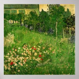 Pôster Jardim de Daubigny por Vincent van Gogh, Le Jardin
