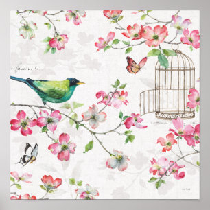 Poster Jardim de Dogwood