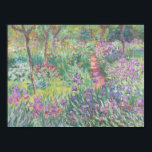 Poster Jardim de Giverny por Claude Monet<br><div class="desc">Claude Monet - Jardim em Giverny. Linda pintura impressionista de um jardim em Giverny por Claude Monet.</div>