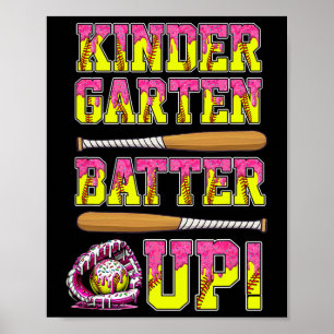 Poster Jardim de Infância Amaciando Sorvete Macio Voltar