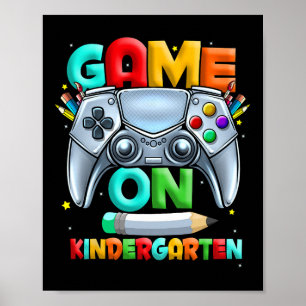 Poster Jardim de Infância Ck Para Crianças Nível Jardim d