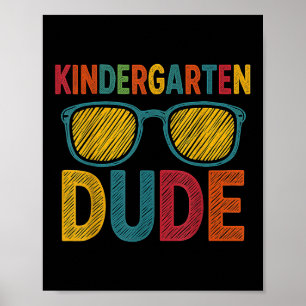 Poster Jardim De Infância Engraçado Primeiro Dia De Volta
