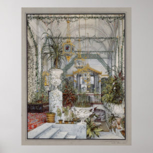 Poster Jardim de inverno da Imperatriz Alexandra Fyodorov