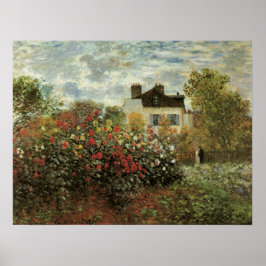 Poster Jardim de Monet na Argentina por Claude Monet