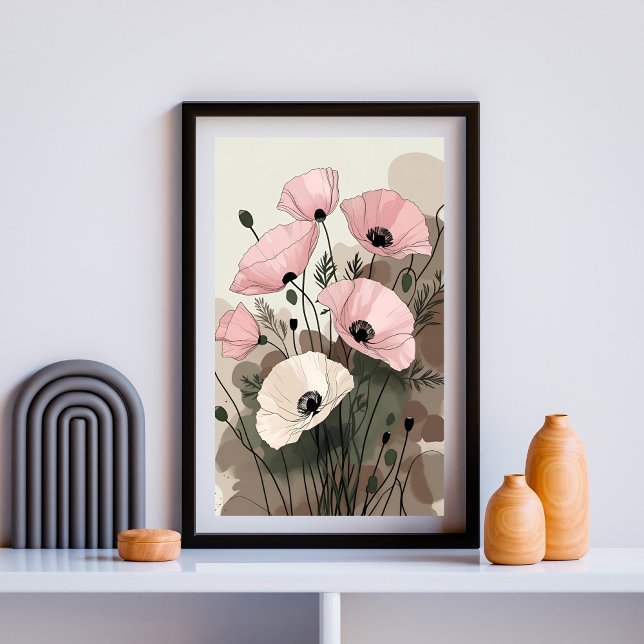 Poster Jardim de Papoulas Sussurrantes (Criador carregado)