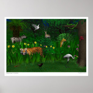 Pôster Jardim de Rousseau